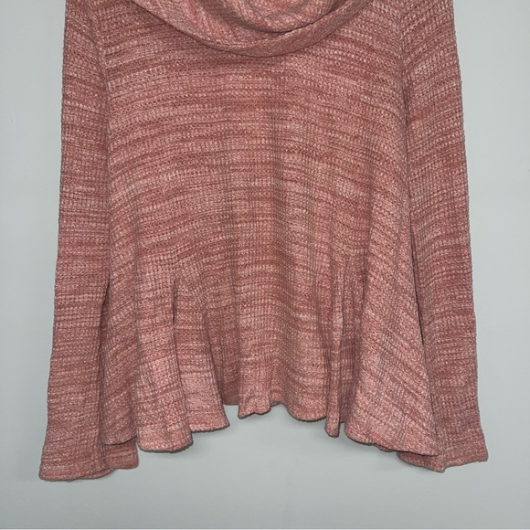 Anthropologie Postmark Sweater Size Small Pink "Maurisa" Cowl Neck Long Sleeves - Picture 4 of 11